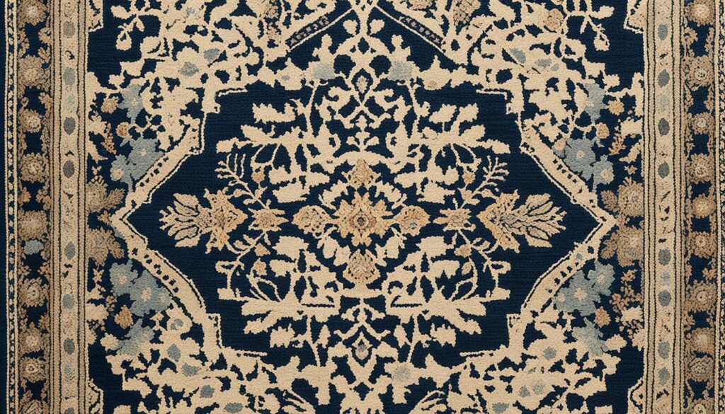 Middle Eastern and European influences in rug design