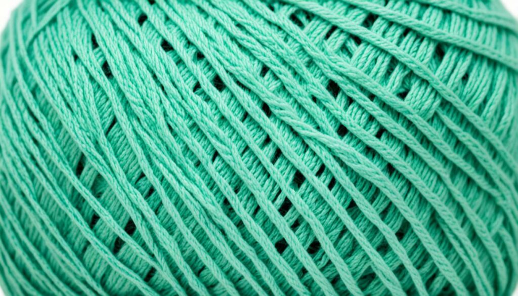 Sizing guide for worsted weight yarn