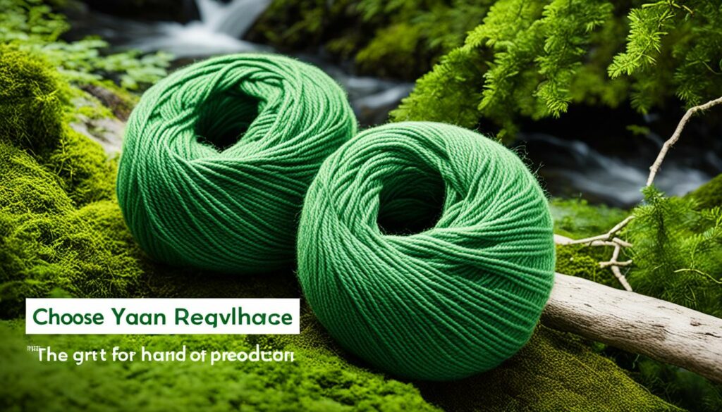 Sustainable Yarn Choices