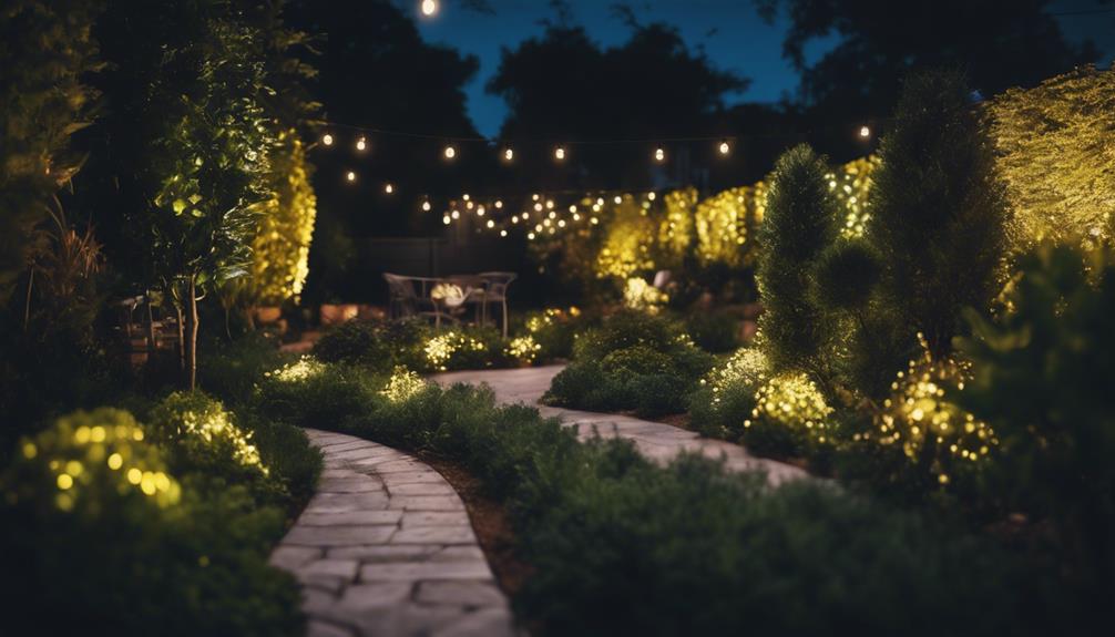 adjust outdoor lights regularly