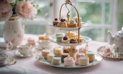 afternoon tea tray styling