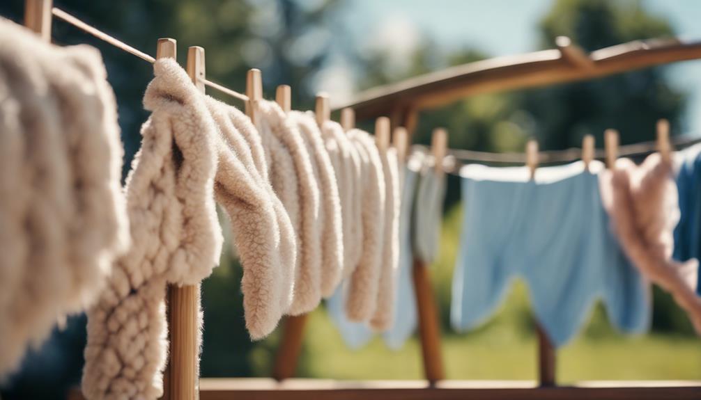 air drying clothes method