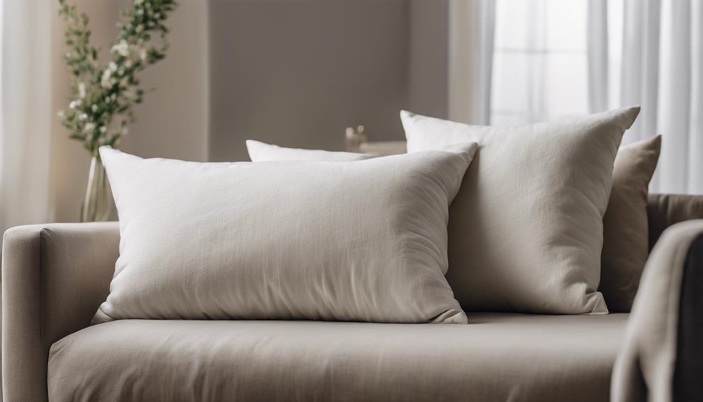 allergy free home throw pillows