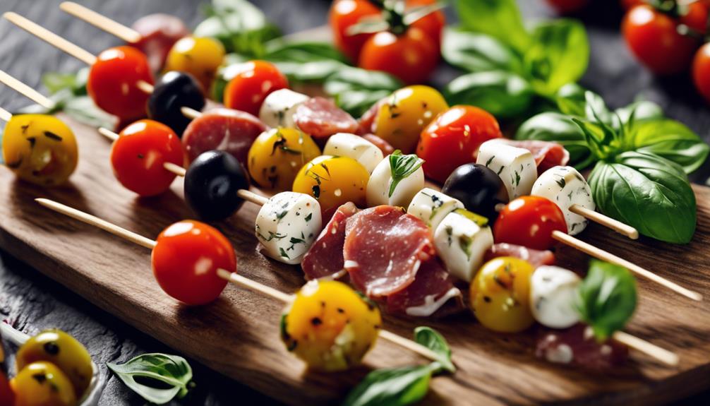 antipasto skewers elevate appetizers