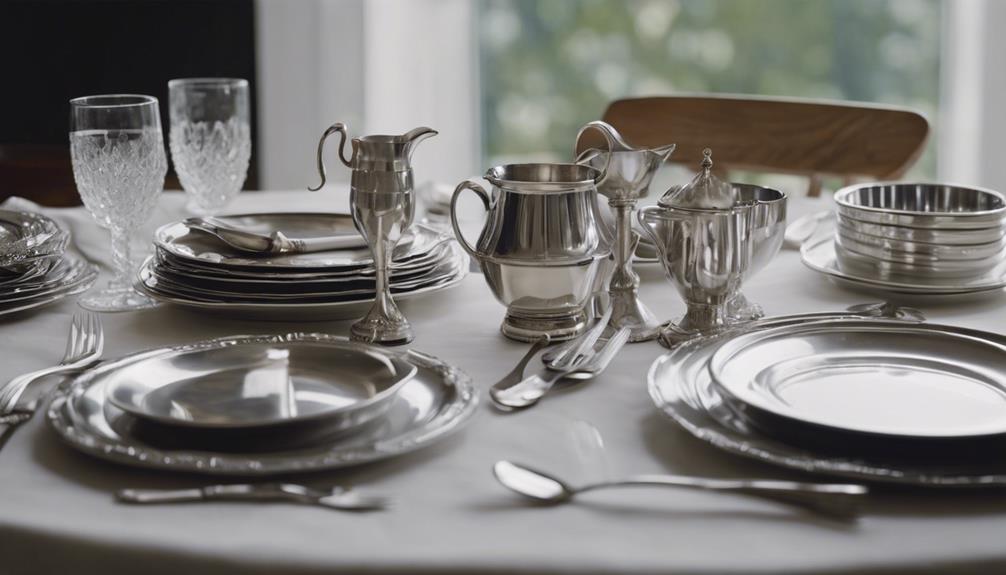 assessing value of silverware