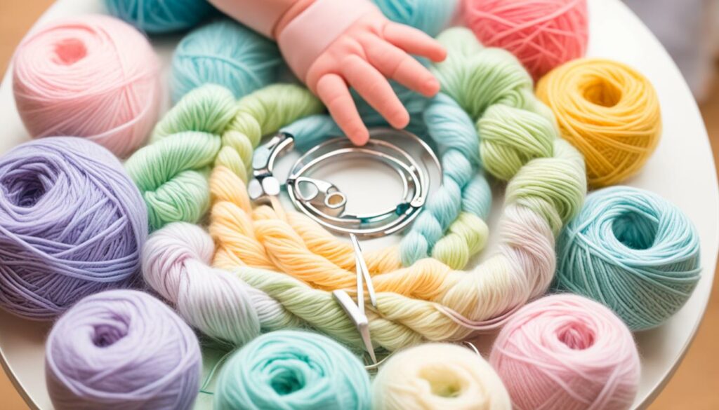 baby safe yarn materials