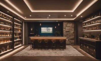 basement lighting design tips