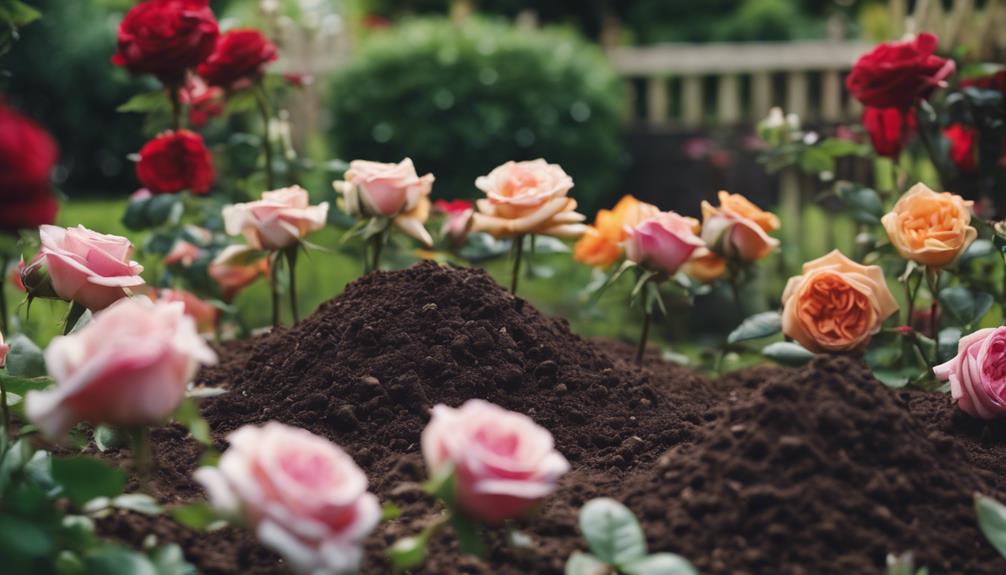 boost roses with soil