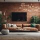 brick accent wall ideas