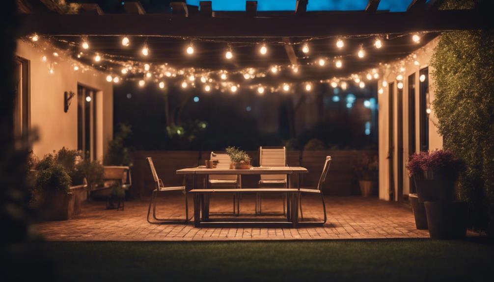 bug proof outdoor lighting option