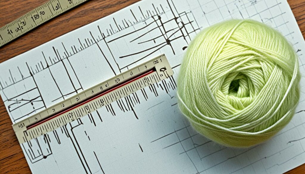 calculate yarn based on swatch
