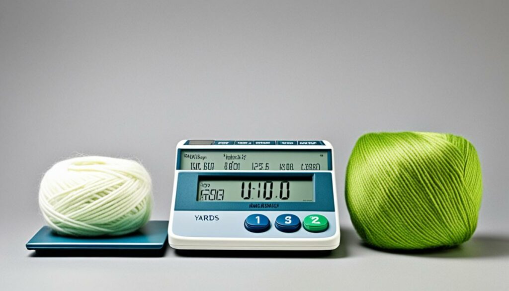 calculating yarn quantity