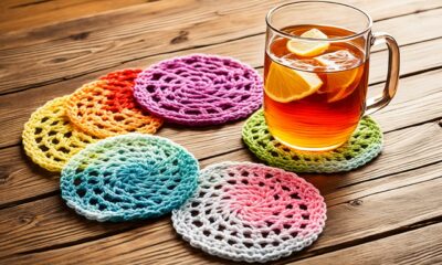 can acrylic yarn be used for coasters