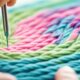 can you use acrylic yarn for punch needle