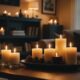 candles add cozy charm