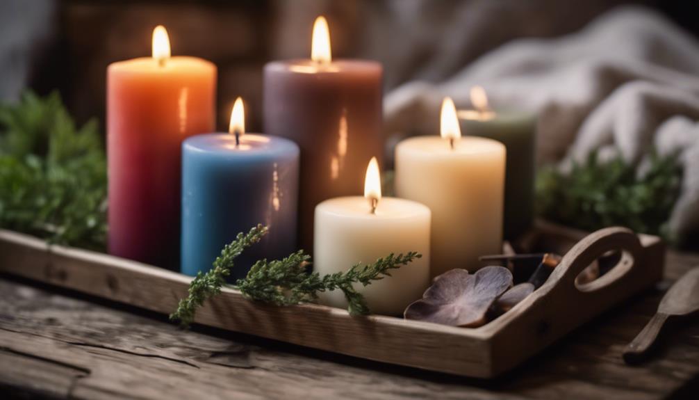 candles for home decor