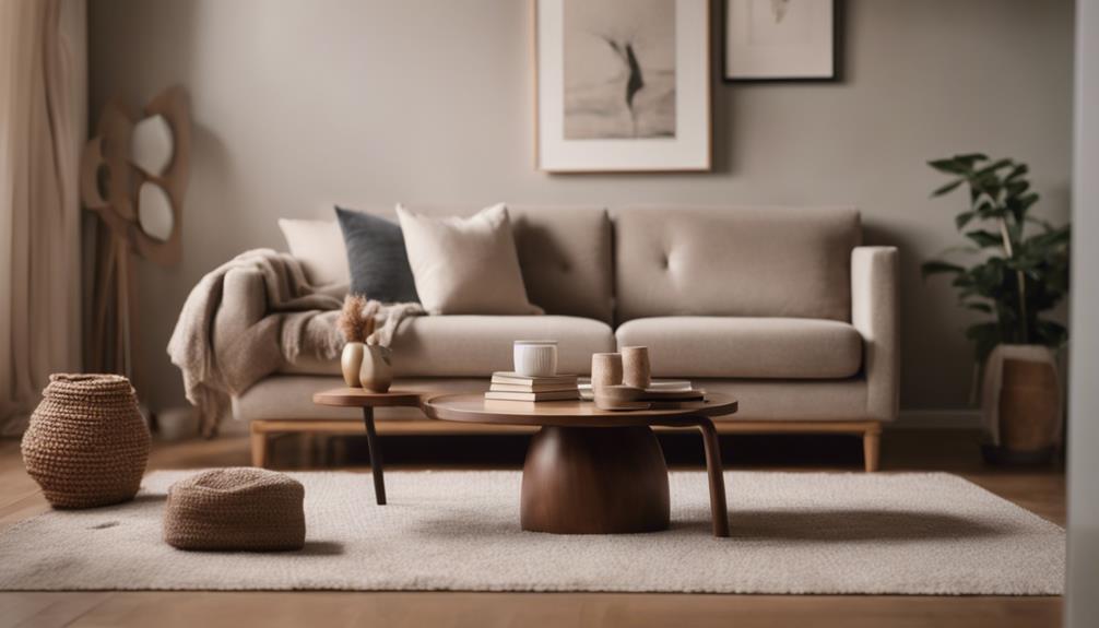 capturing cozy minimalist aesthetic