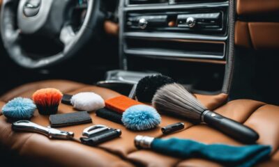 car interior detailing tools