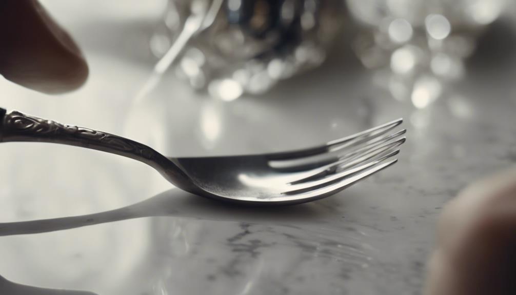 caring for silver tableware