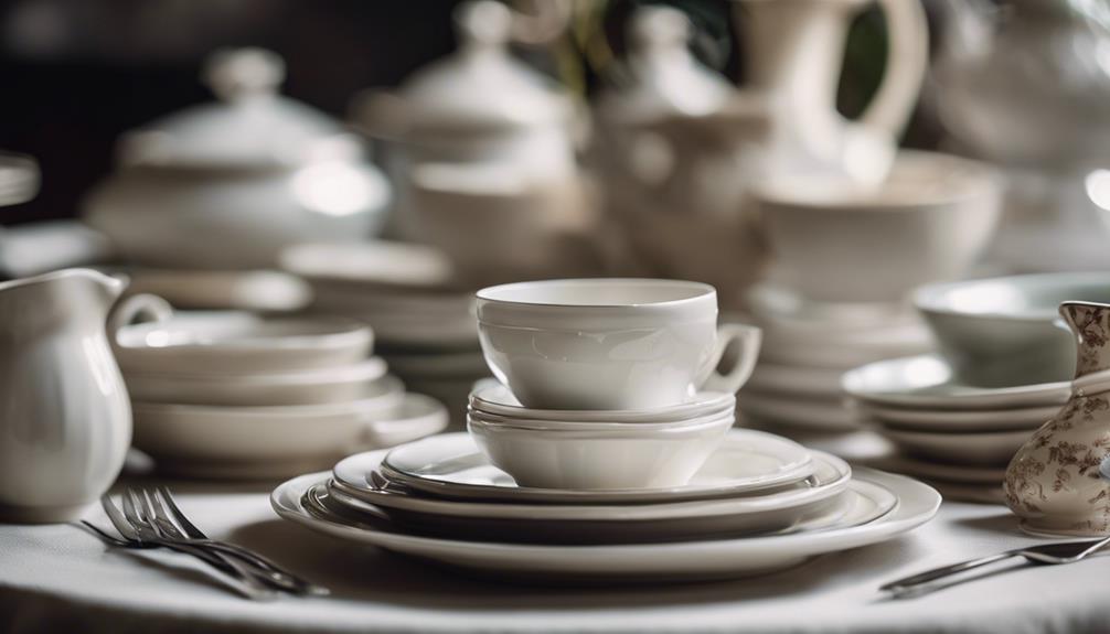 categorizing tableware by function