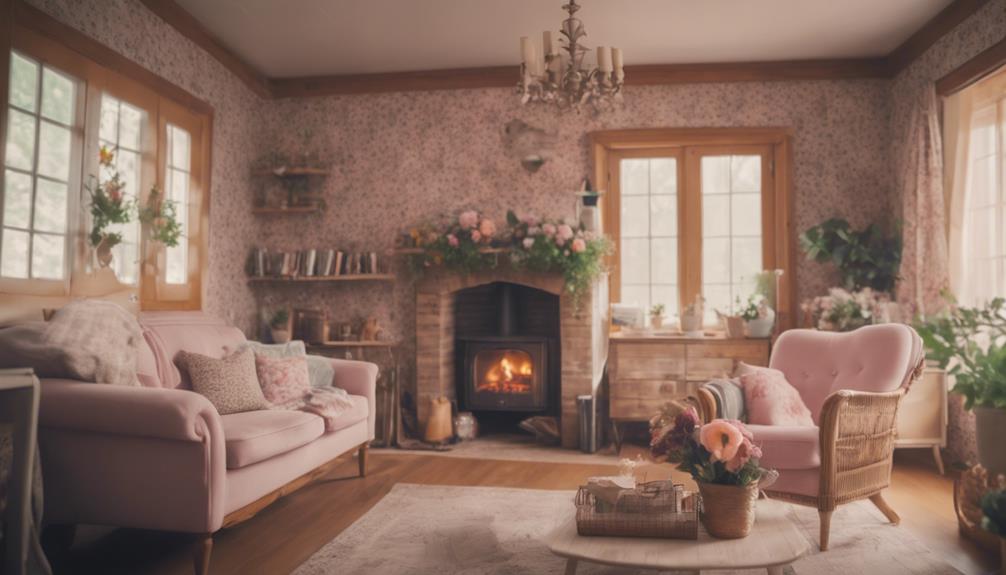 charming floral cottage aesthetic