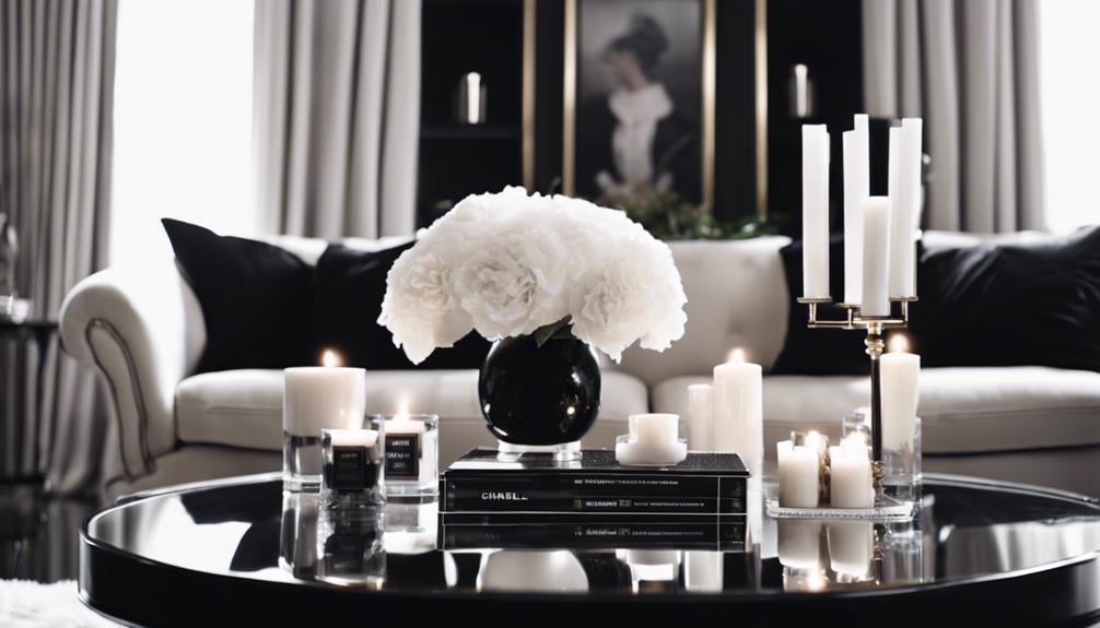 chic chanel inspired home decor