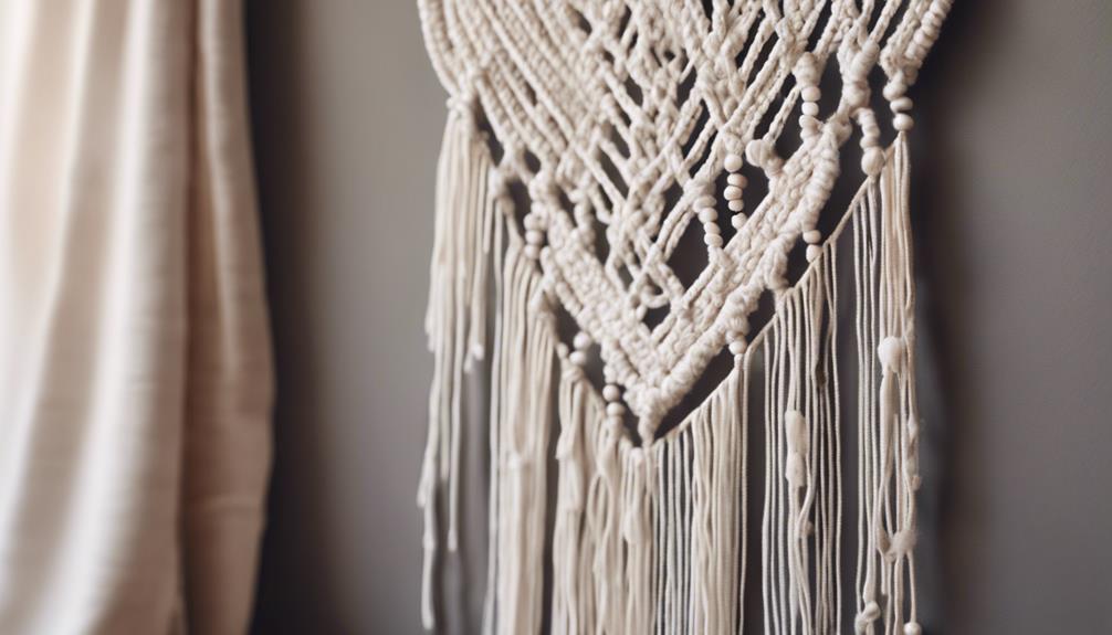 chic homemade textile decor