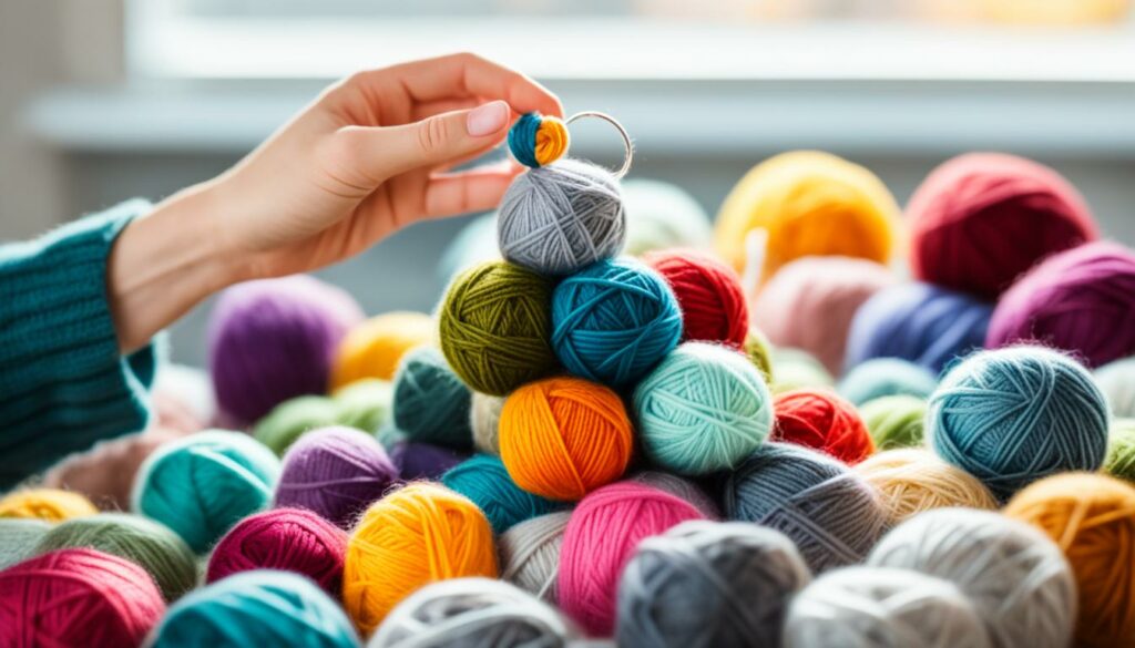 choosing acrylic or wool yarn