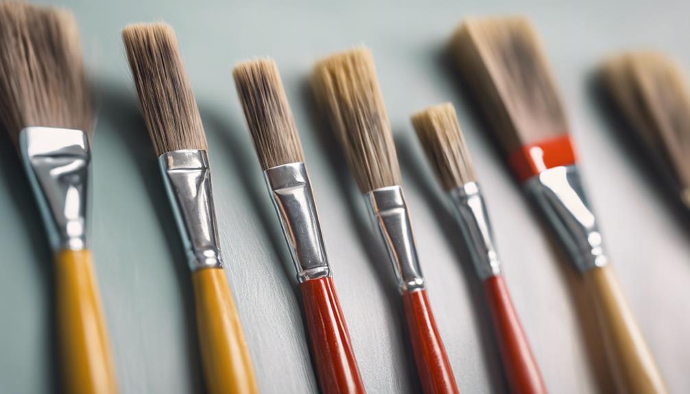 choosing a door painting brush
