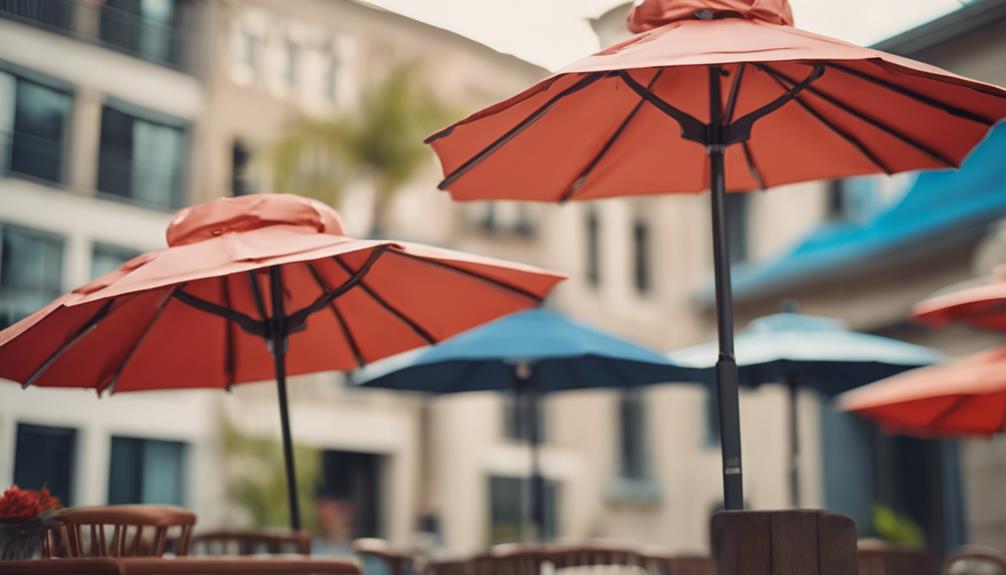 choosing a patio umbrella