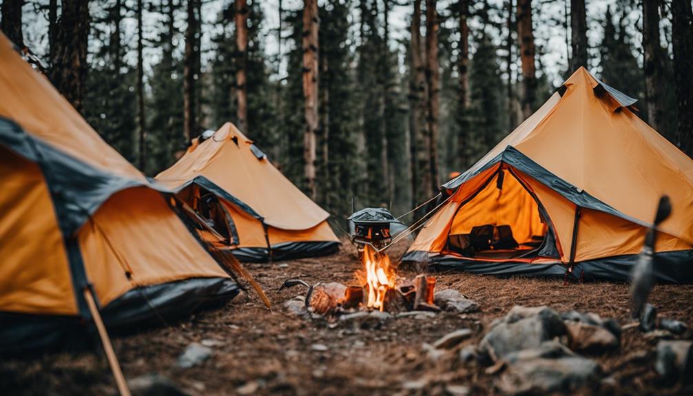 choosing a tent with stove