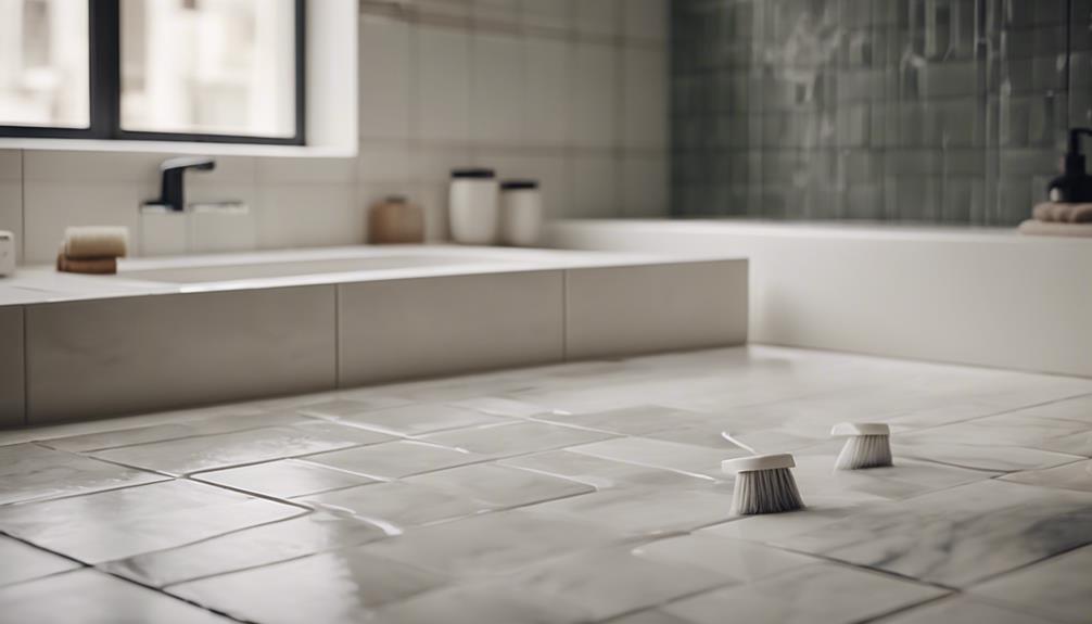 choosing bathroom tile cleaner