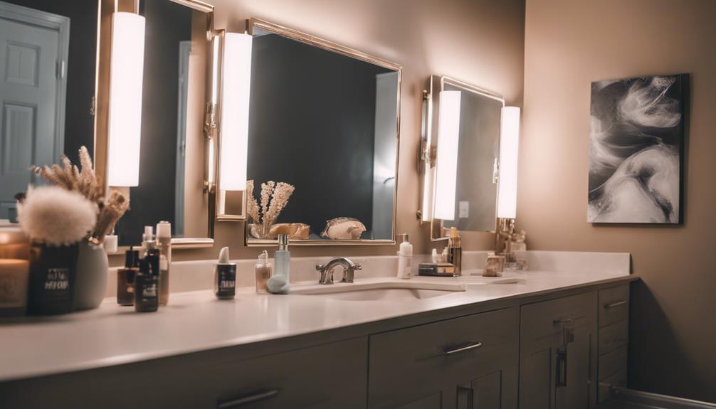 choosing bathroom vanity lighting