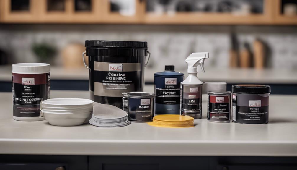 choosing counter refinishing products