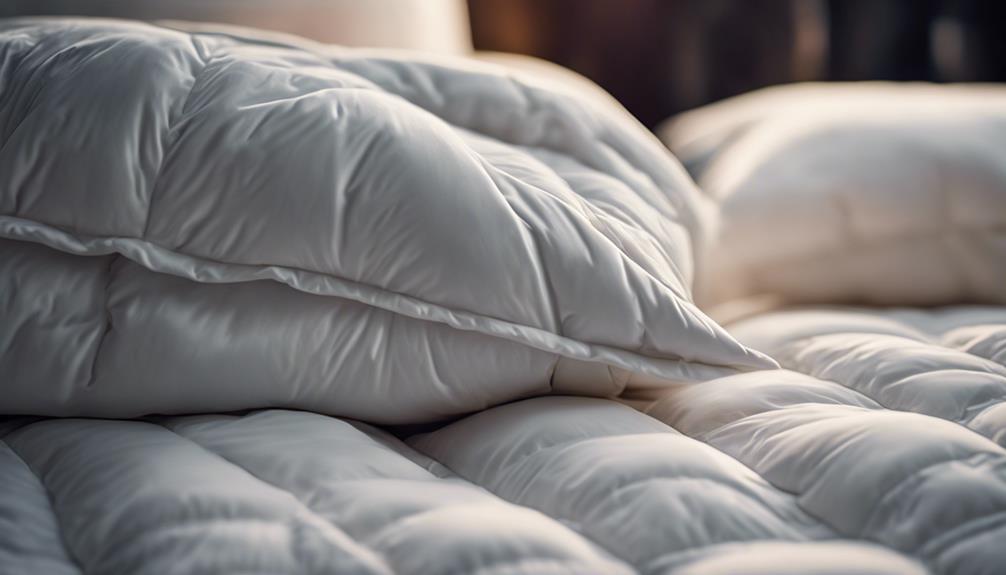 choosing down comforter for summer
