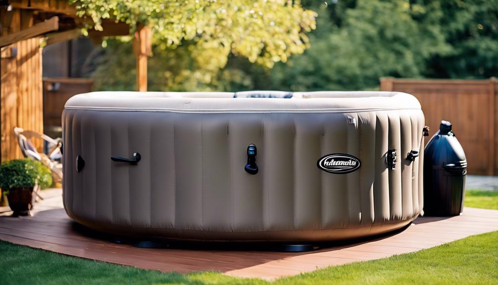 choosing inflatable hot tub