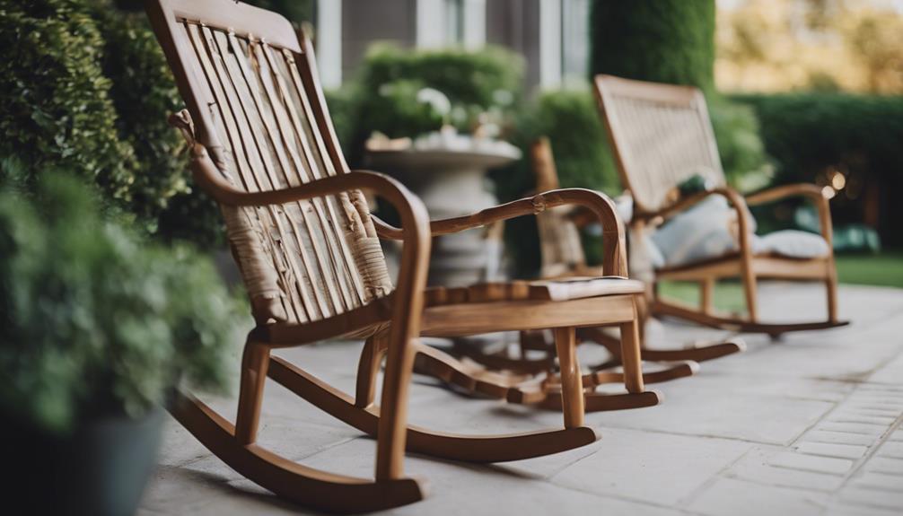 choosing outdoor rocking chairs