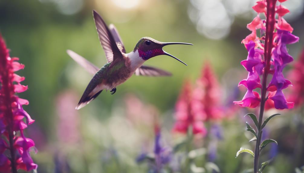 choosing plants for hummingbirds