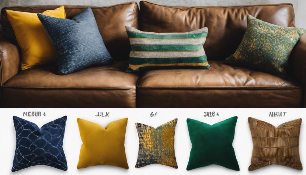 choosing throw pillow colors