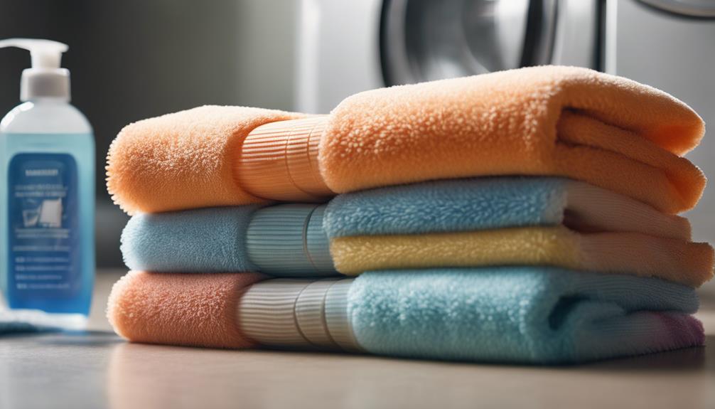 choosing washing microfiber towels