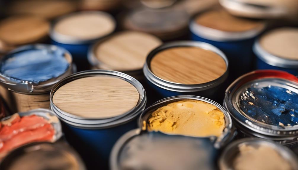 choosing wood filler paint