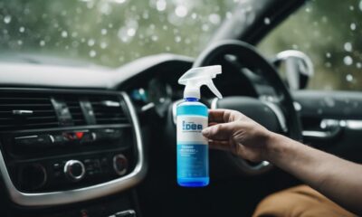 cleaning car interior safely