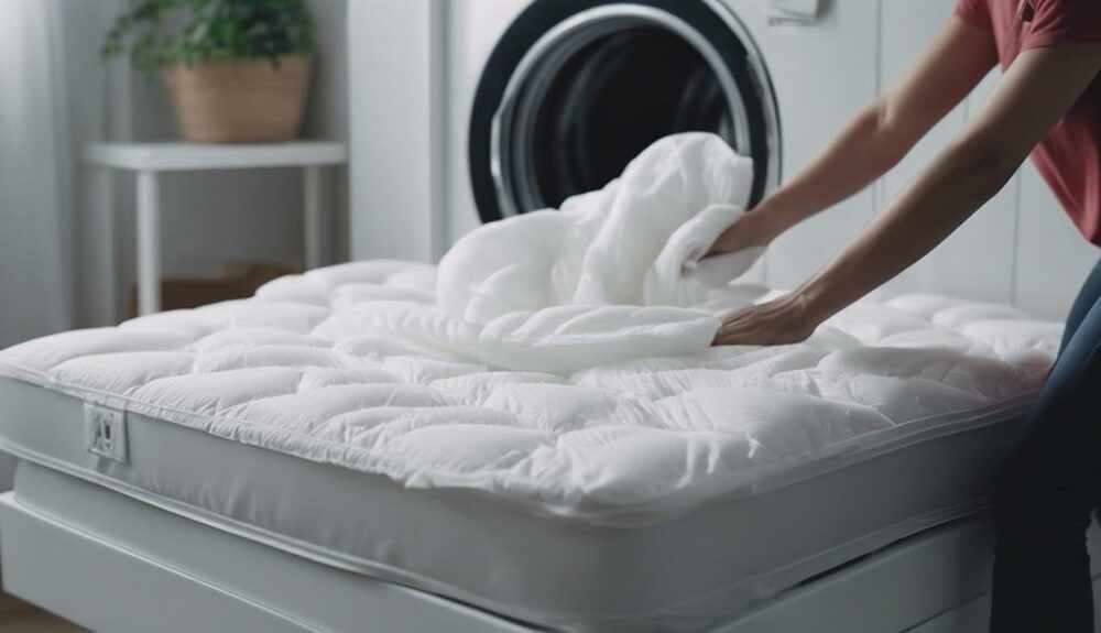 cleaning cooling mattress pad