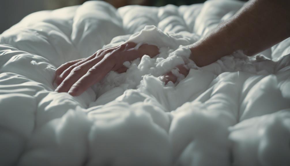 cleaning down comforters effectively