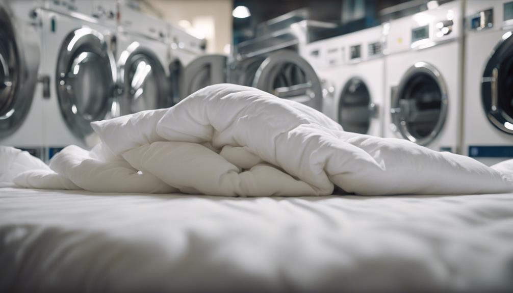 cleaning king comforter tips