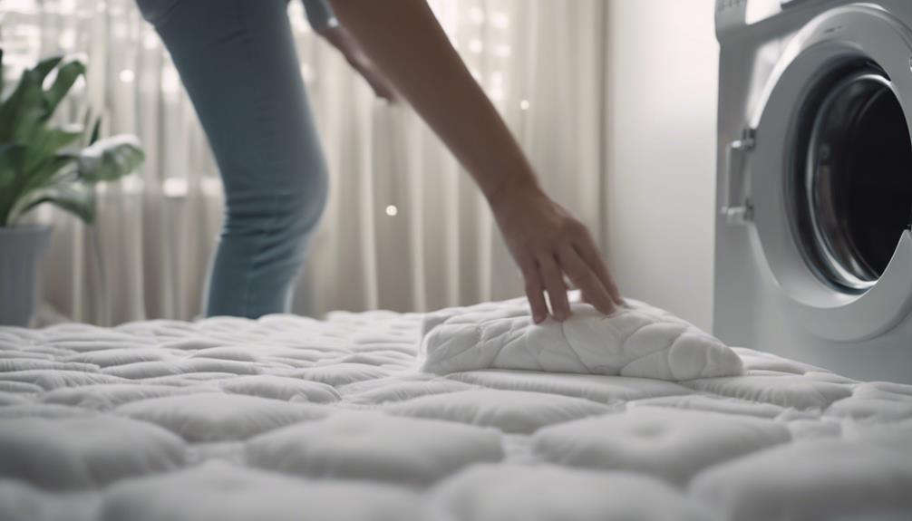 cleaning mattress pads regularly