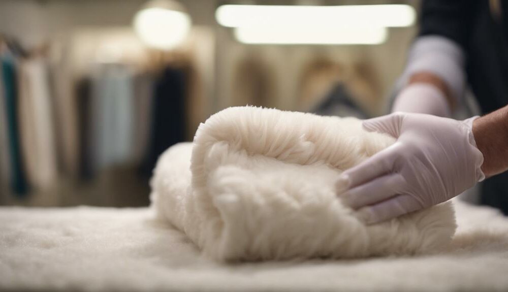cleaning ugg comforter properly