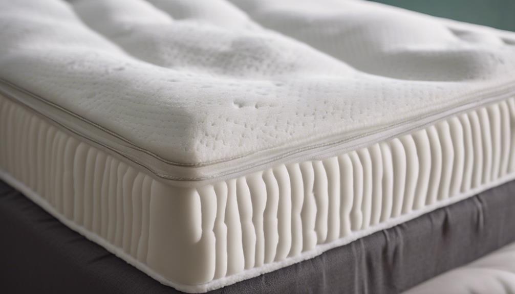 comfortable sleep with memory foam