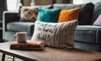 compassion themed decorative throw pillow