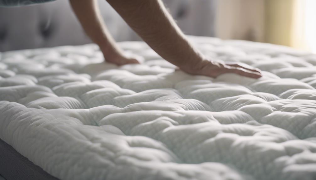 controlling odors in mattress